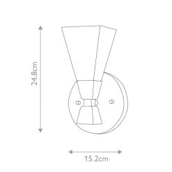 Kinkiet Bowtie (BOWTIE-1-MB) - Elstead Lighting