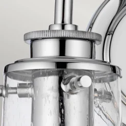 Kinkiet Braelyn - 2 źródła światła - Polerowany chrom (QN-BRAELYN2-PC) - Quintiesse