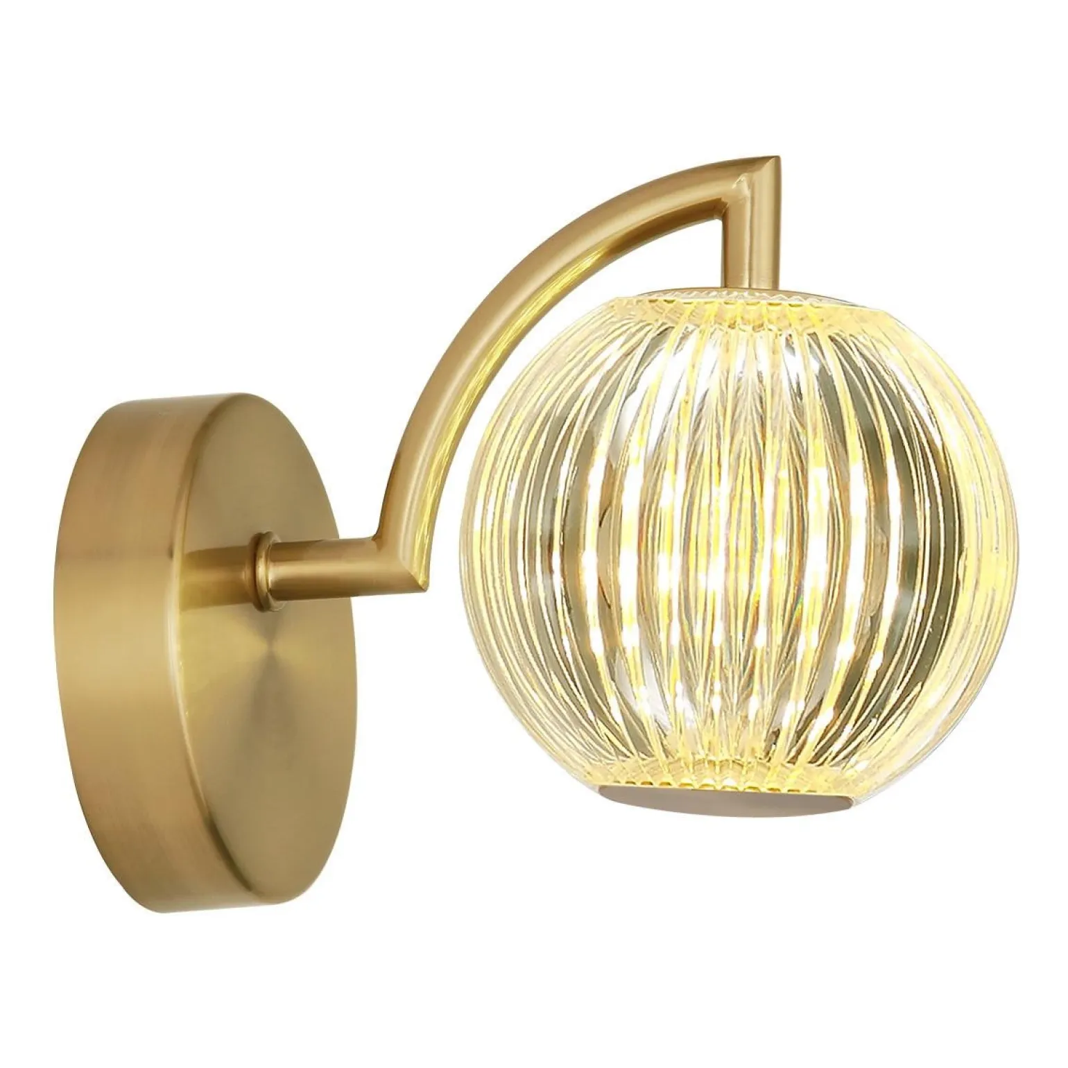 Kinkiet Brillant złoty LED CCT (LP-3303/1W GD) - Light Prestige