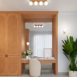 Kinkiet BULBO naturalne drewno (SL.1682) - Sollux Lighting