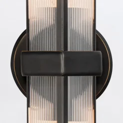 Kinkiet Cairo - 2 źródła światła - Miejski brąz (QN-CAIRO-2WB-UBZ-CR) - Quintiesse