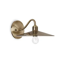 Kinkiet CANTINA AP1 brązowy (112626) Ideal Lux