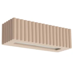 Kinkiet ceramiczny RIGATA taupe (SL.1887) - Sollux Lighting