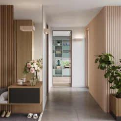 Kinkiet ceramiczny RIGATA taupe (SL.1887) - Sollux Lighting