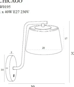 KInkiet Chicago kol. Chrom (W0195) Maxlight