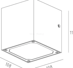 Kinkiet CUBODO II DOUBLE LED (D731019)