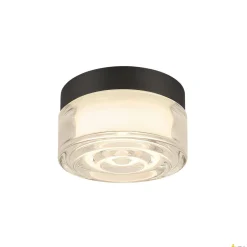 Kinkiet CYFT WAVE PHASE, czarna (1008024) - SLV