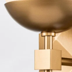 Kinkiet Deco - 1 źródło światła - Lakierowane złoto (QN-DECO-1WB-AB-O) - Quintiesse