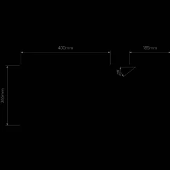 Kinkiet do podświetlenia obrazów Mondrian 400 Frame Mounted LED (1374039) - Astro Lighting