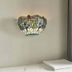 Kinkiet Dragonfly blue (64102) Tiffany