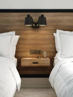 Kinkiet Edward Twin Matowy Czarny (1441002) - Astro Lighting