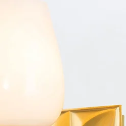 Kinkiet Epsilon - 1 źródło światła - Postarzany mosiądz (QN-EPSILON-1WB-AB-O) - Quintiesse