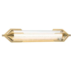 Kinkiet Espada - Szczotkowane złoto (QN-ESPADA-2W-BG) - Quintiesse