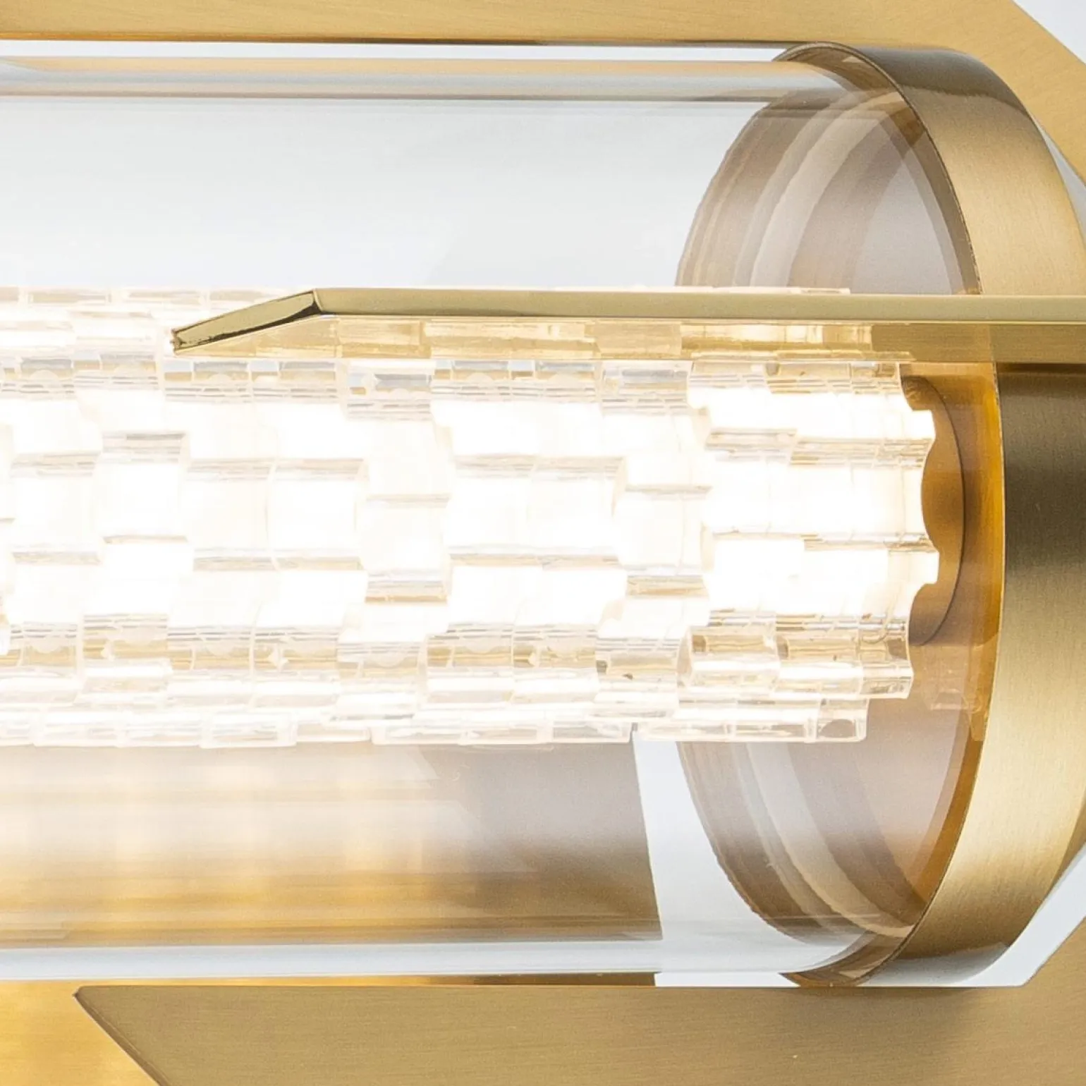 Kinkiet Espada - Szczotkowane złoto (QN-ESPADA-2W-BG) - Quintiesse