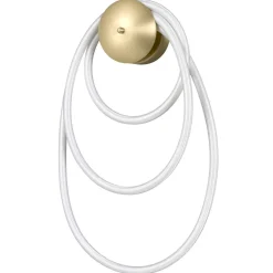 Kinkiet FANTASIA czarny 30 cm (ST-9282W1 BK) - Step into Design