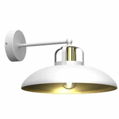 Kinkiet FELIX WHITE/GOLD 1xE27 (MLP7702) - Milagro