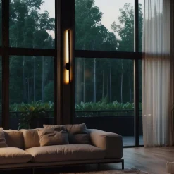 Kinkiet FLASH LED czarny (18074) - TK Lighting