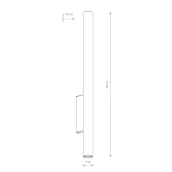 Kinkiet FOURTY WALL XL (10760) - Nowodvorski