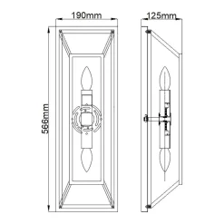 Kinkiet Fulton (HK-FULTON2) - Elstead Lighting