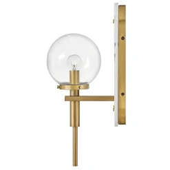 Kinkiet Gilda - IP44 - Klasyczny mosiądz (QN-GILDA-WB1-HB) - Quintiesse