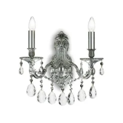 Kinkiet GIOCONDA AP2 kol. srebrny (044910) Ideal Lux