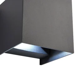 Kinkiet Glover CCT 2lt wall IP44 5.5W (97824) - Saxby