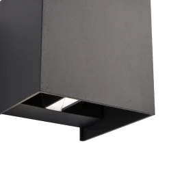 Kinkiet Glover CCT 2lt wall IP44 5.5W (97824) - Saxby