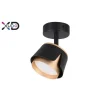 Kinkiet GX53 LED x1 czarny+złoty (XD-IK281B) - Xudo