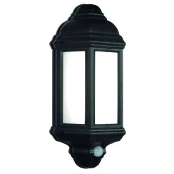 Kinkiet Halbury PIR 1lt wall IP44 7W (54553) - Saxby