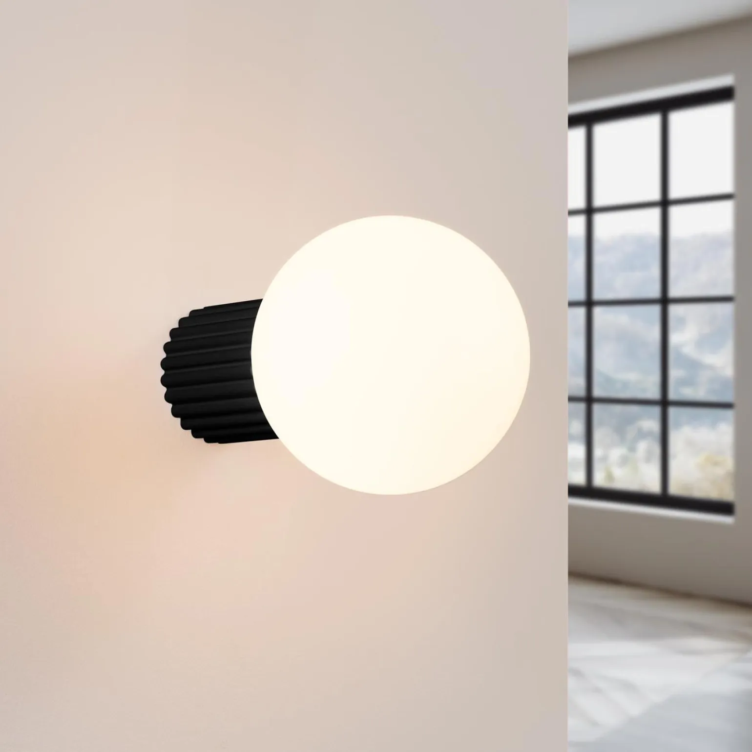 Kinkiet HALO czarny IP44 (SL.1712) - Sollux Lighting