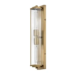 Kinkiet Henri - 2 źródła światła - Klasyczny mosiądz (QN-HENRI-WB2-HB) - Quintiesse