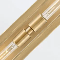 Kinkiet Henri - 2 źródła światła - Klasyczny mosiądz (QN-HENRI-WB2-HB) - Quintiesse