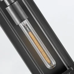 Kinkiet Henri - 2 źródła światła - Oksydowana czerń (QN-HENRI-WB2-BX) - Quintiesse