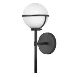 Kinkiet Hollis (HK-HOLLIS1-O-BK-BATH) - Elstead Lighting