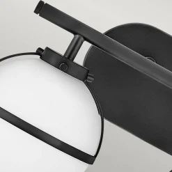 Kinkiet Hollis (HK-HOLLIS2-O-BK-BATH) - Elstead Lighting