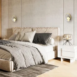 Kinkiet HOOP GOLD 7W LED (ML1544) - Milagro