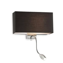 Kinkiet HOTEL AP2 kol. czarny (035956) Ideal Lux