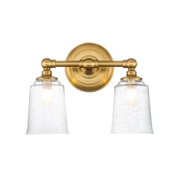 Kinkiet Huguenot Lake (FE-HUGOLAKE2BATH-BB) - Elstead Lighting