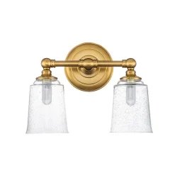 Kinkiet Huguenot Lake (FE-HUGOLAKE2BATH-BB) - Elstead Lighting