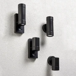 Kinkiet Icarus PIR 1lt wall IP44 7W (81010) - Saxby