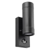 Kinkiet Icarus PIR 2lt wall IP44 7W (81011) - Saxby