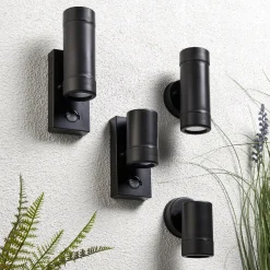 Kinkiet Icarus PIR 2lt wall IP44 7W (81011) - Saxby