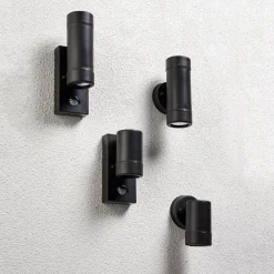 Kinkiet Icarus PIR 2lt wall IP44 7W (81011) - Saxby