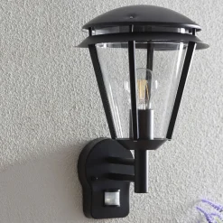 Kinkiet Inova PIR 1lt wall IP44 60W (49946) - Saxby