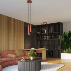 Kinkiet KARBON 30 ochra czerwona (SL.1634) - Sollux Lighting