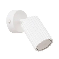 Kinkiet KARBON biały z włącznikiem (SL.1541) - Sollux Lighting