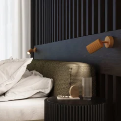 Kinkiet KARBON złoty z włącznikiem (SL.1560) - Sollux Lighting