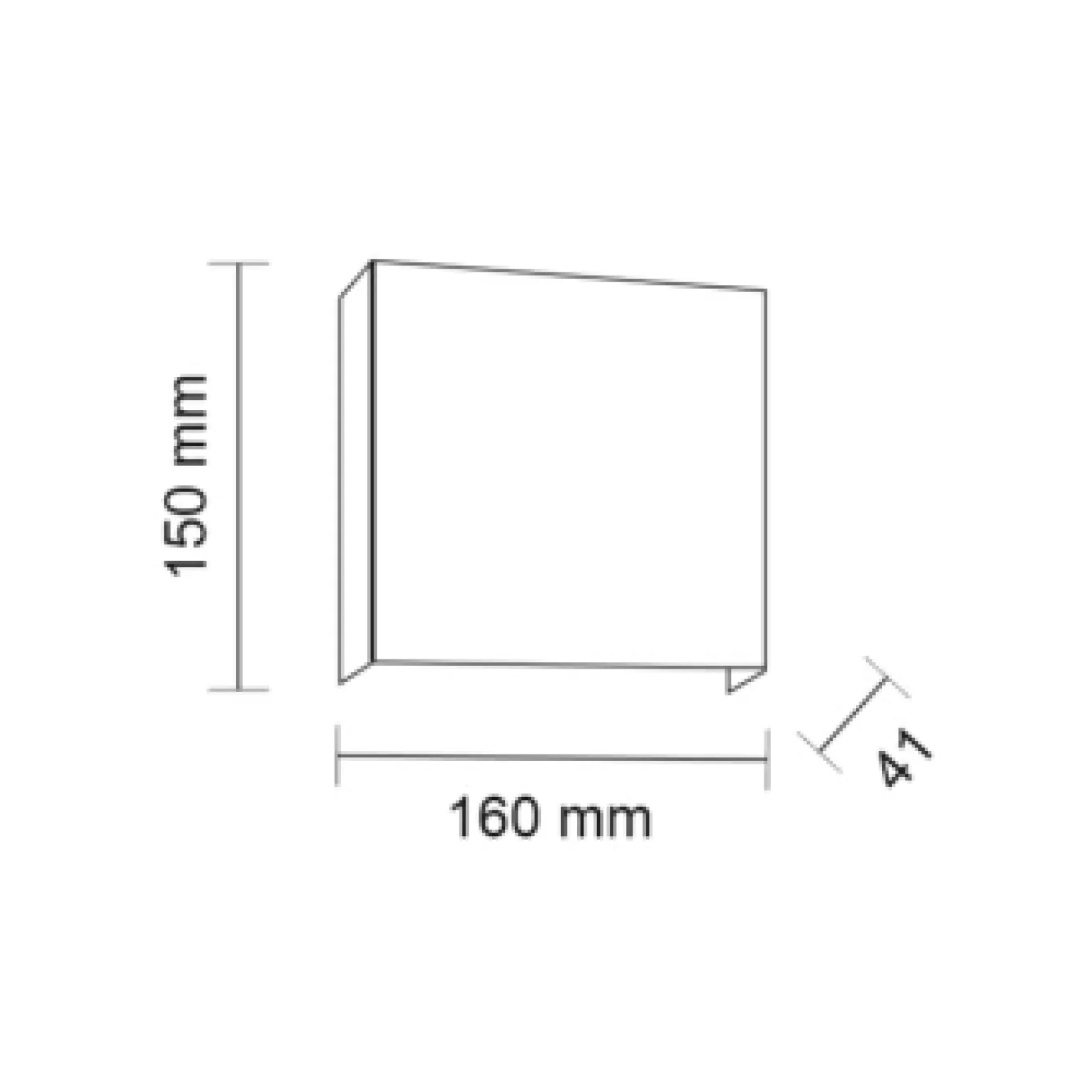 Kinkiet KITAMI (czarny) (4410) - Shilo