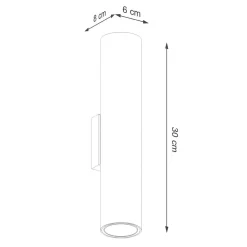 Kinkiet LAGOS 2 beżowy (SL.1483) - Sollux Lighting