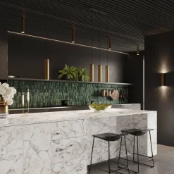 Kinkiet LAGOS 2 złoty połysk (SL.1202) - Sollux Lighting